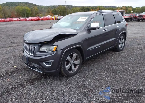 2015 Jeep Grand Cherokee Overland z USA, uszkodzony, nr VIN 1C4RJFCG0FC806900